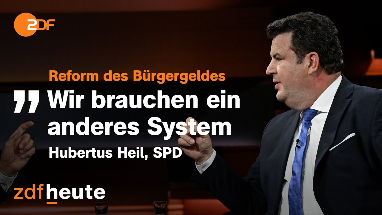 Arbeitsminister Heil zu Fachkräftemangel in Deutschland | Markus Lanz vom 31. August 2022