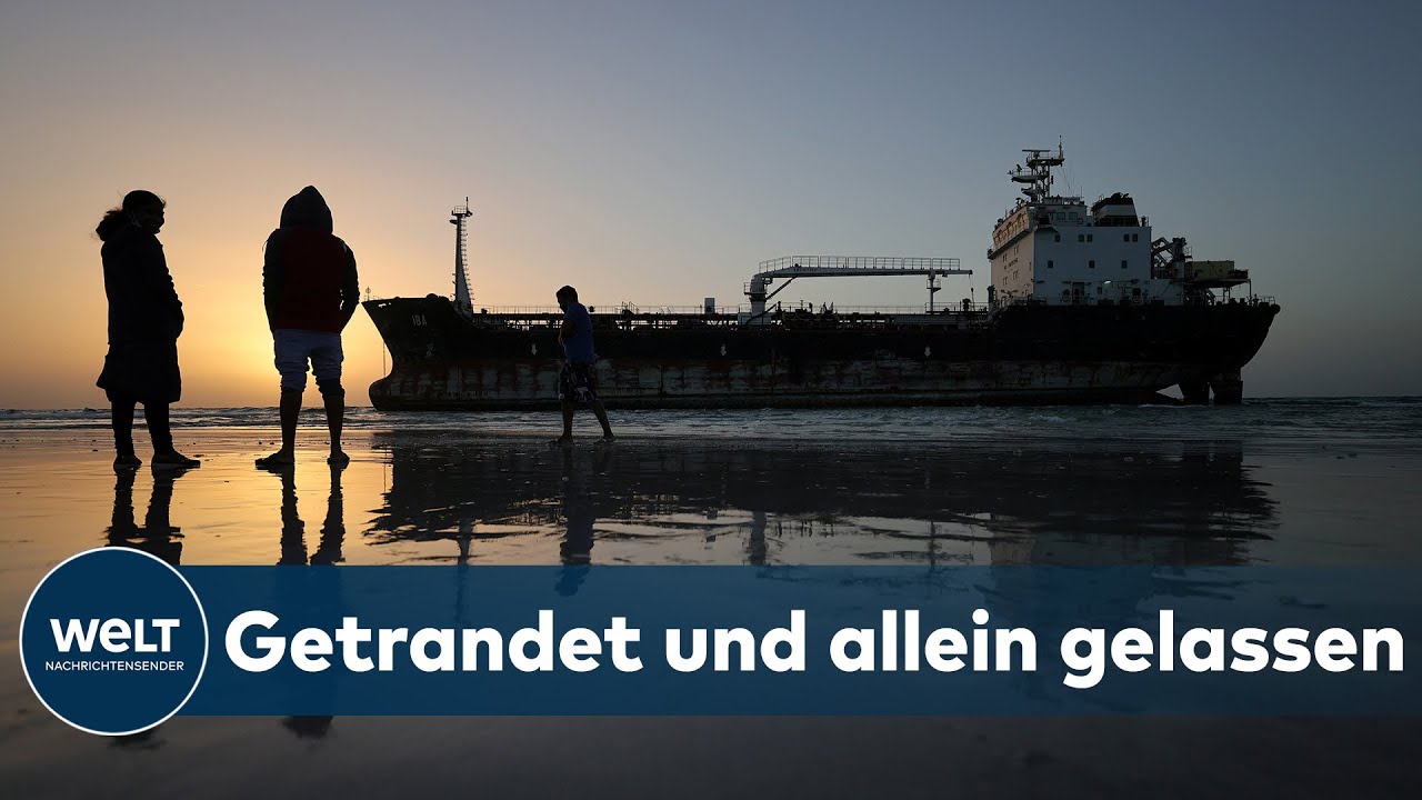 GESTRANDETER TANKER: Nach drei Jahren verlässt die Crew das Schiff