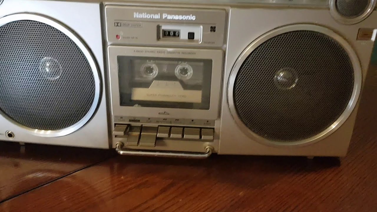 Старенькая 1979г. National Panasonic RX-5500