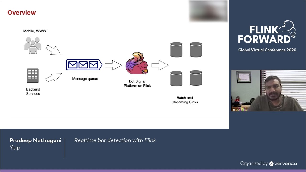 Realtime bot detection with Flink