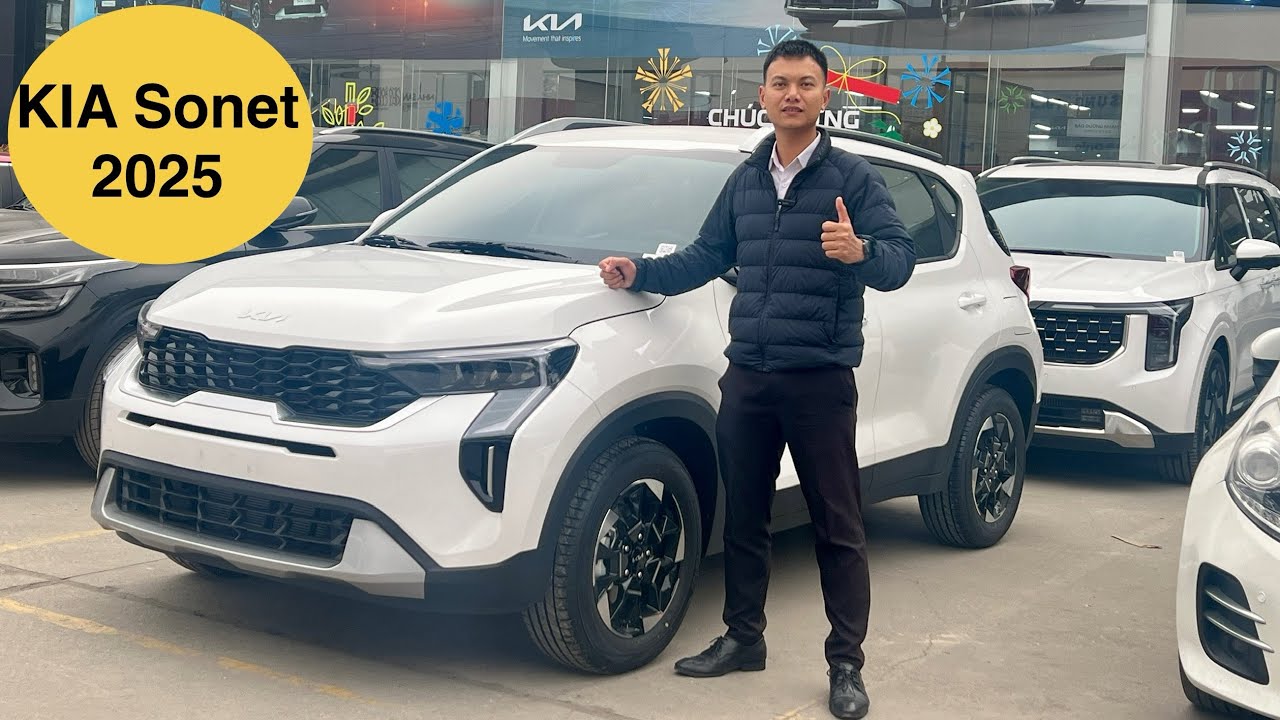 Tìm hiểu về KIA Sonet Luxury 2025 màu trắng GWP SUV B-: Khẳng định chất riêng | Đỗ Xuân Thao