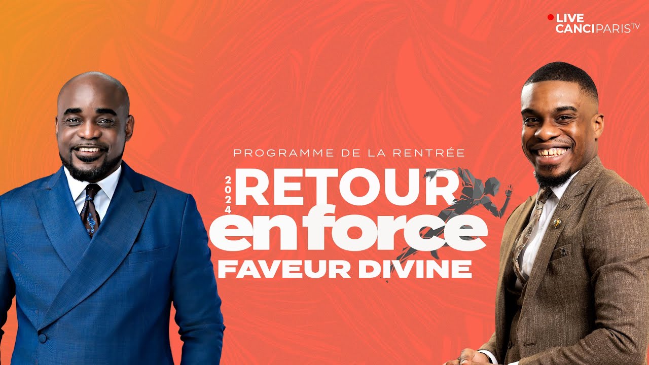 Plénière I FAVEUR DIVINE #REF24 Jour 13 I Évêque Michel Ambouroue