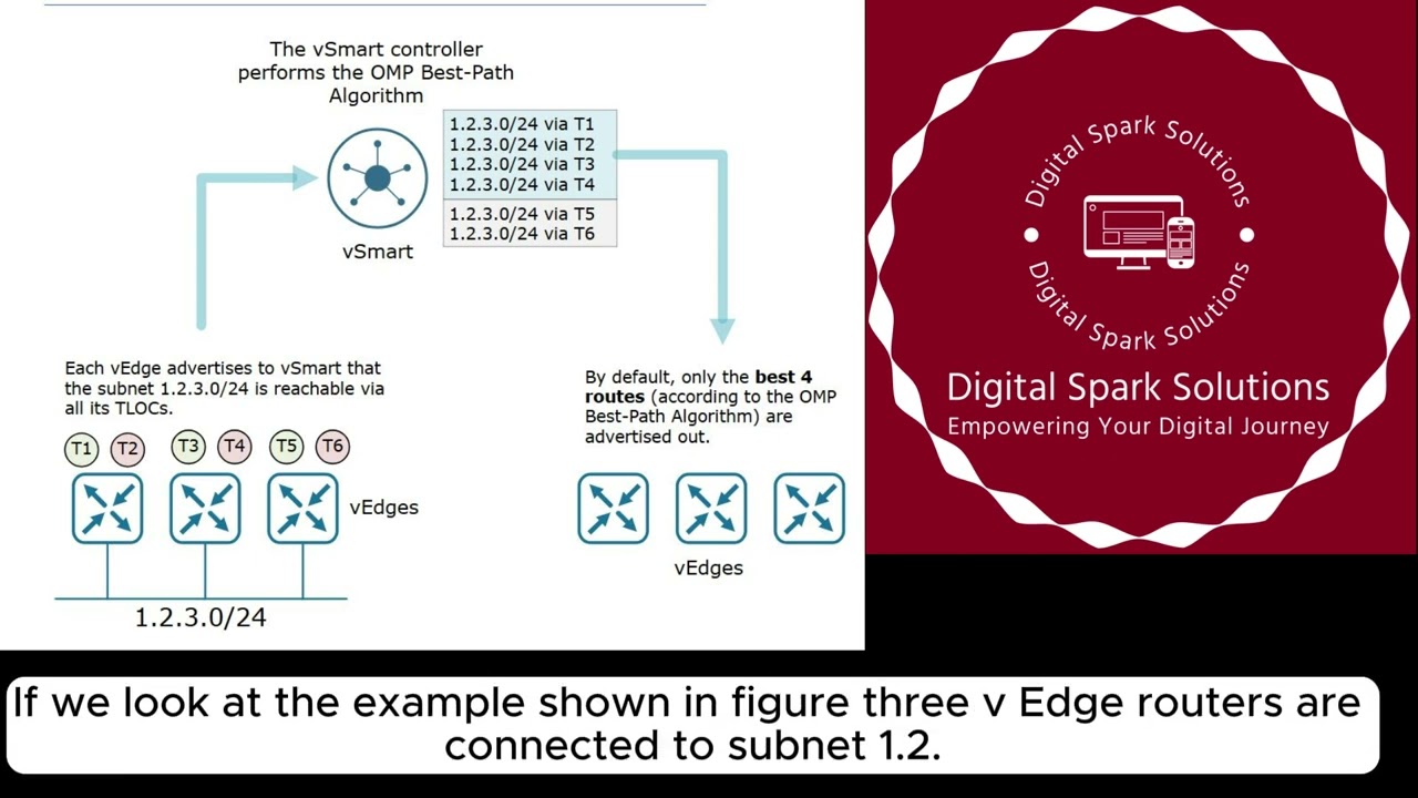 Cisco SD-WAN OMP Route Advertisements & Best-Path Selection | Learn SD-WAN Routing | Part 1