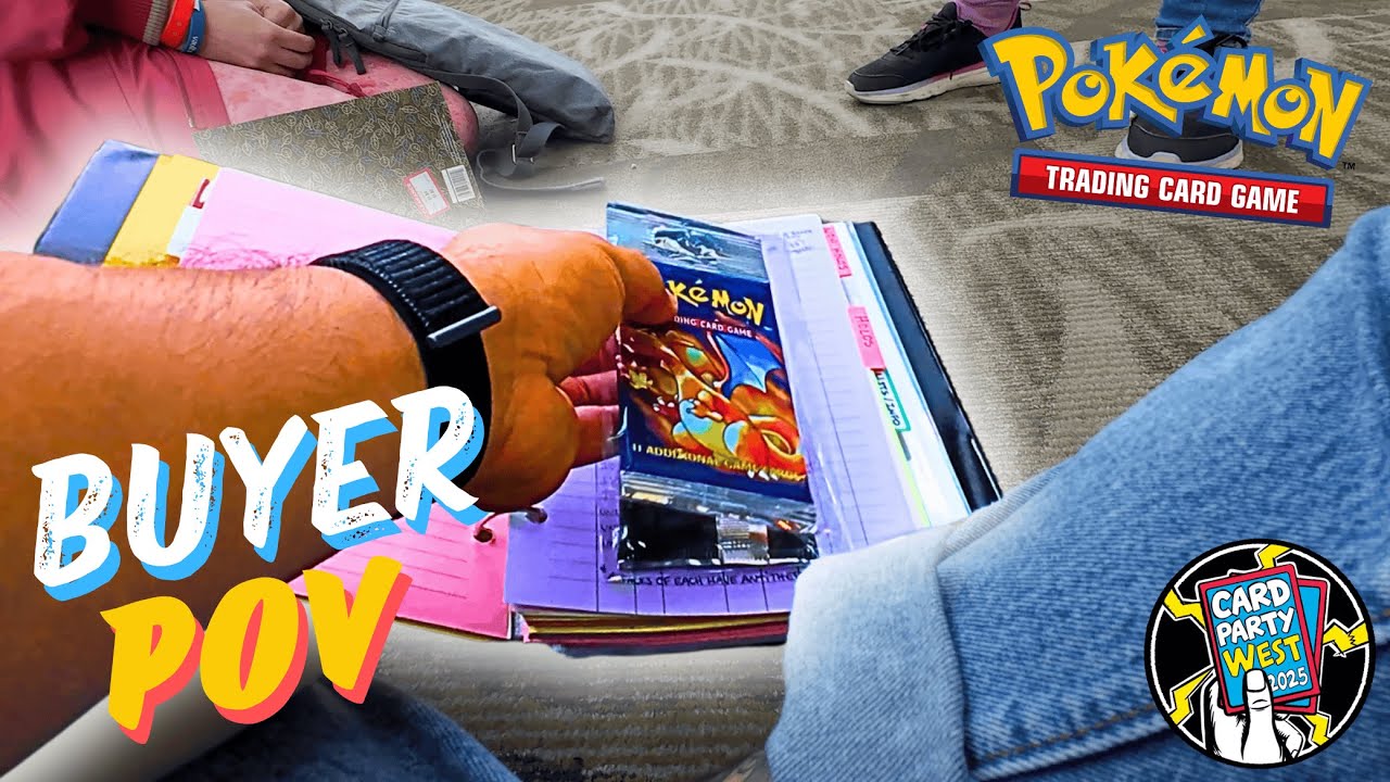 THEY FOUND THIS IN THEIR CLOSET?? | Card Party 3 West, Day 2 | Pokemon Buyer POV