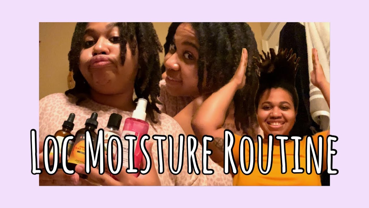How to Moisturize THICK LOCS | My Loc Moisture Routine | Ambilocs