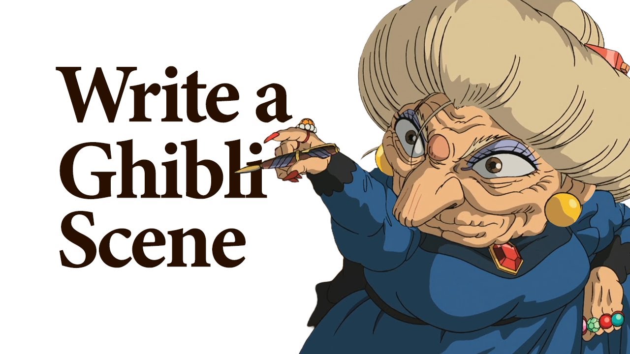 Передать атмосферу студии Ghibli