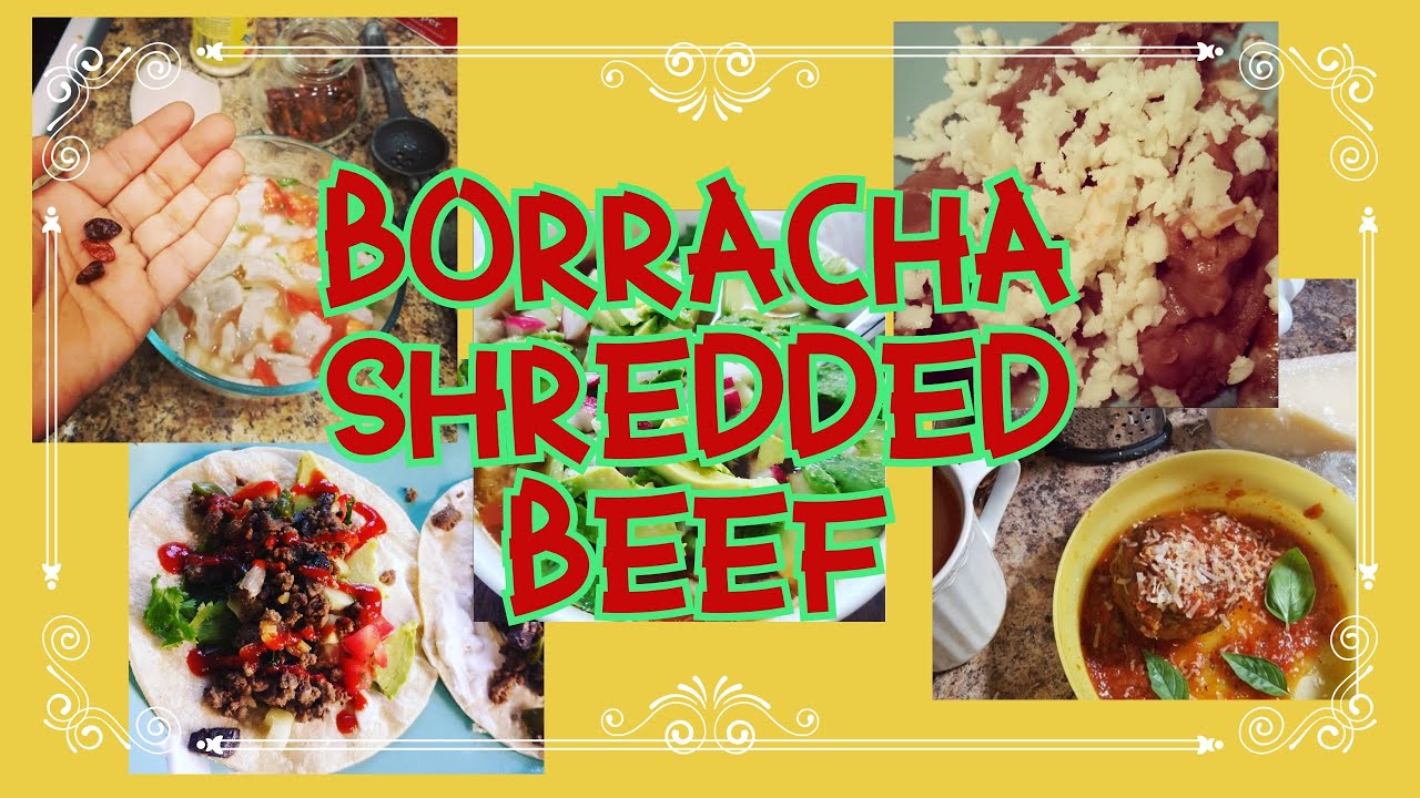 Borracha* Shredded Beef / Carne Deshebrada