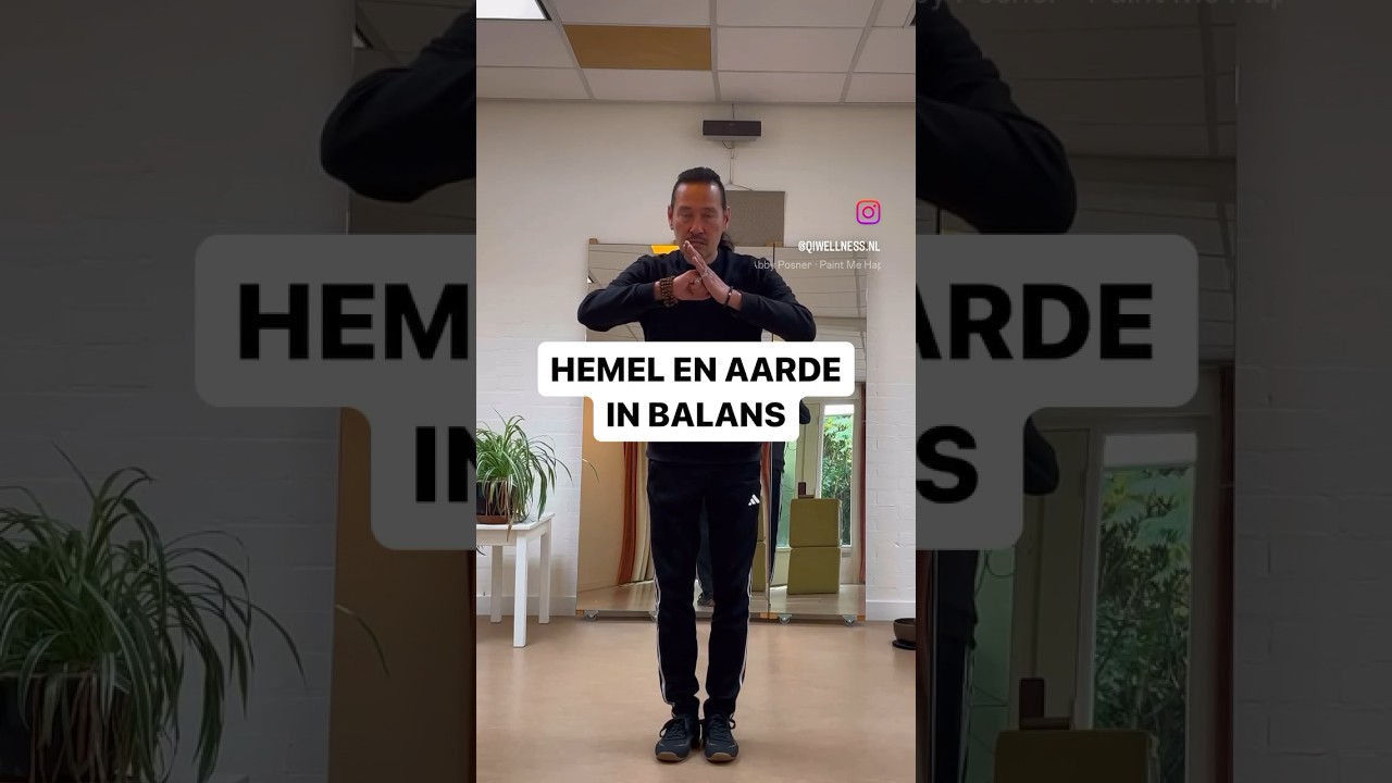 Probeer deze Qi gong oefening, een effectieve manier om te ontspannen 