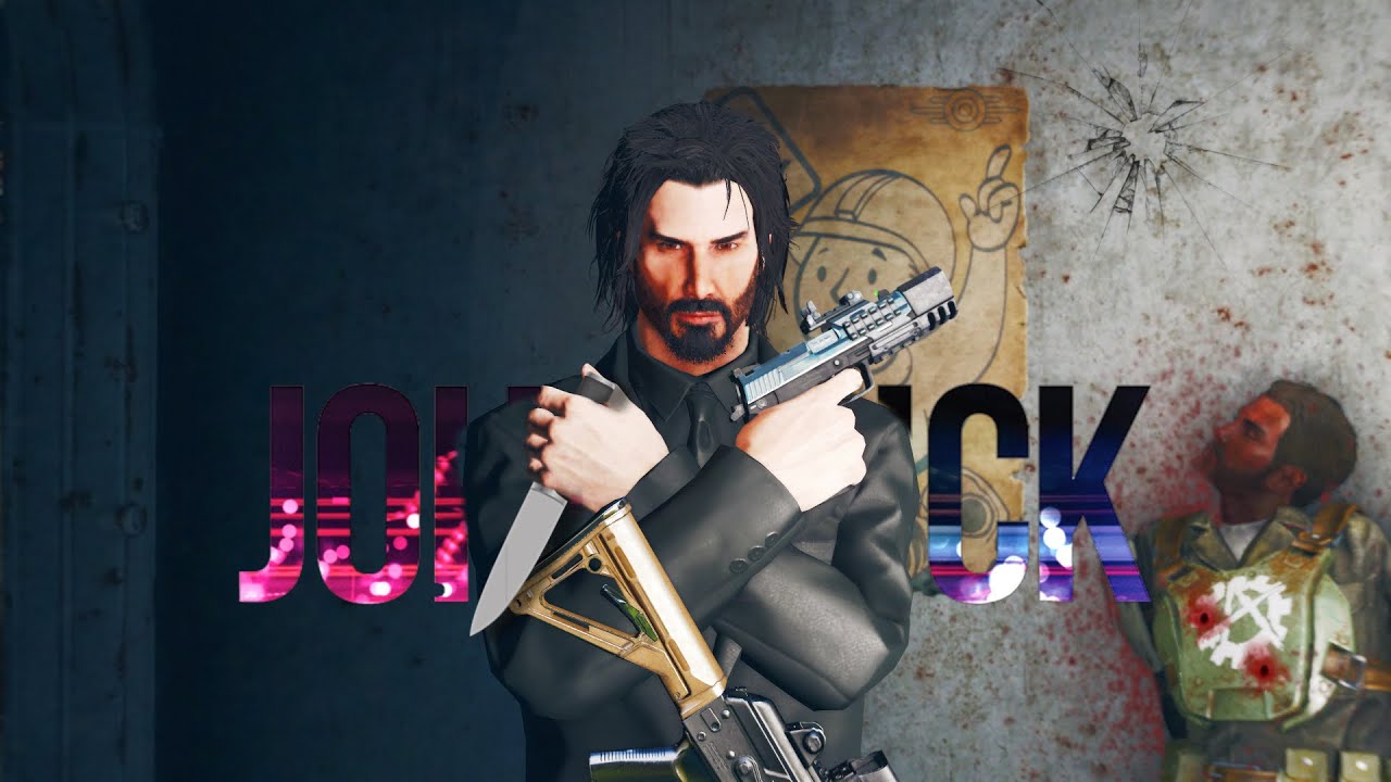 How I Play After Seeing The New John Wick 4 Trailer - Fallout 4 Ultramodded