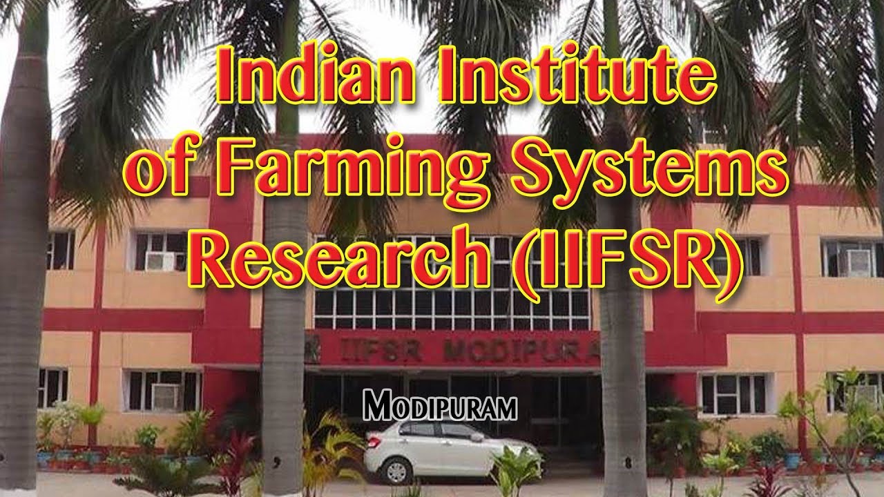 Indian Institute of Farming Systems Research, IIFSR Modipuram | Integrated farming system models