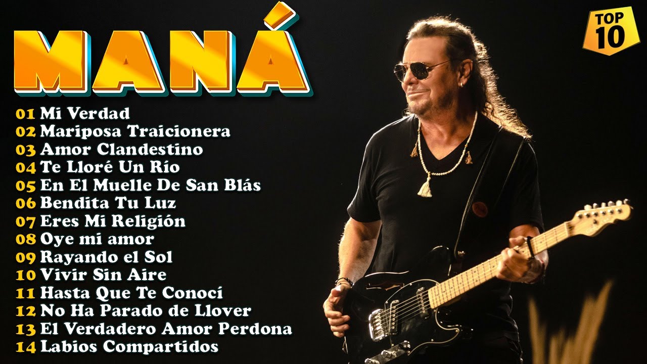GRANDES ÉXITOS DE MANÁ - Mix 20 Super Éxitos Románticas Inolvidables - Maná Éxitos Escuchados