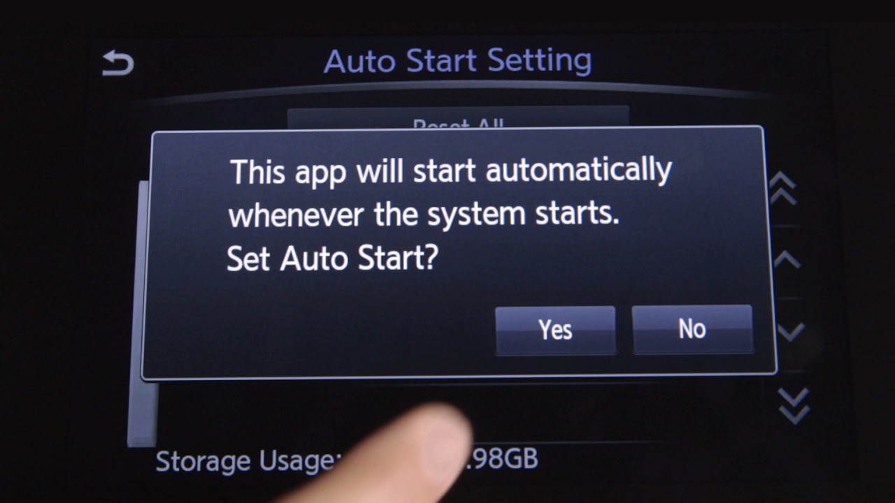 The INFINITI Q60 - InTouch App Garage Set-Up