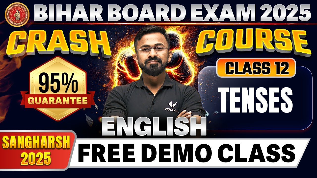 English Grammar Complete Tense | CRASH COURSE | Class 12th English Grammar BSEB
