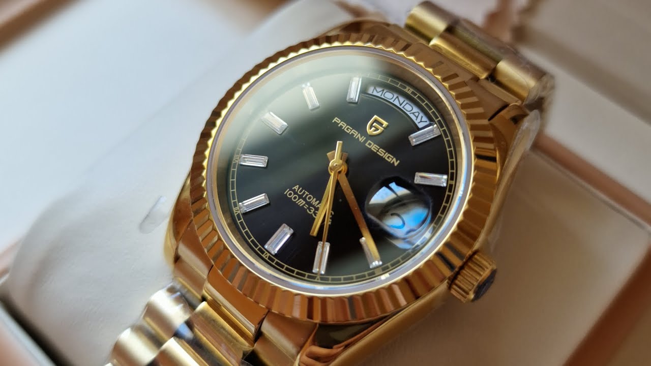 I Found the CHEAPEST Day-Date Ever… and It’s Shockingly Good! - UNBOXING PAGANI DESIGN PD-1752 GOLD