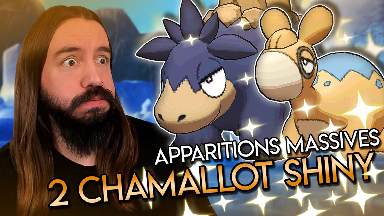 PAS SI FACILE À VOIR CHAMALLOT SHINY + CAMERUPT SHINY | Pokémon Ecarlate / Violet