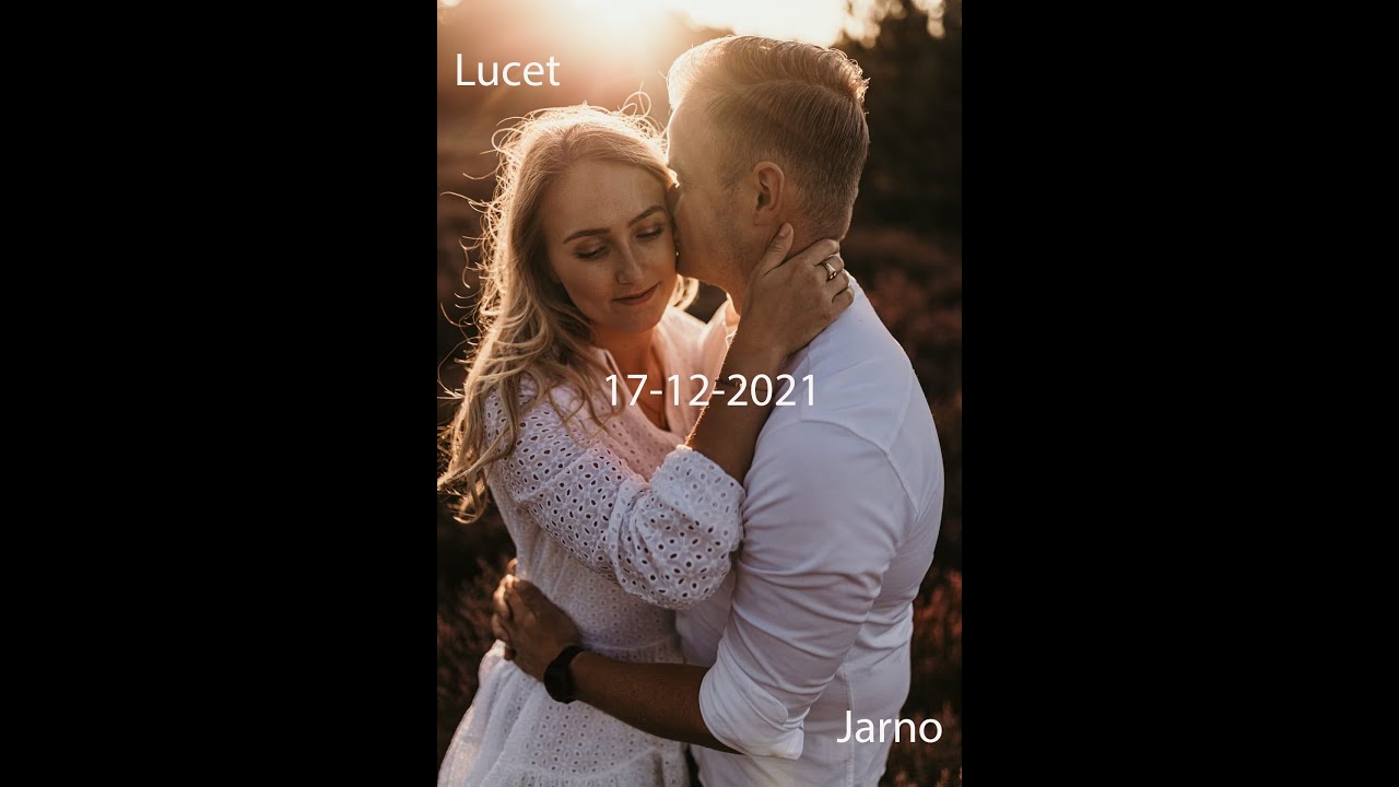 Stukje bruiloft Lucet en Jarno ondertiteld