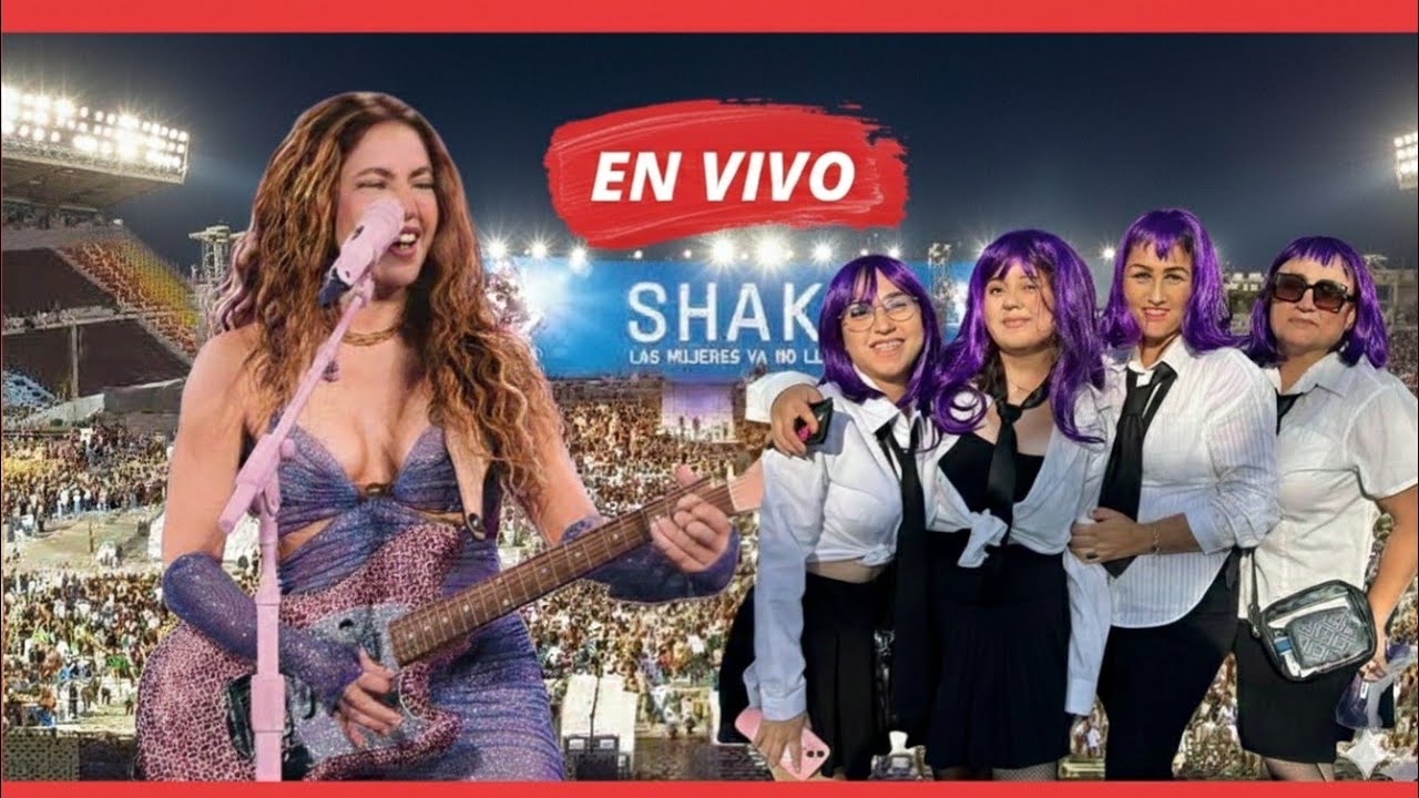 LOCURA TOTAL A LA SALIDA DEL CONCIERTO DE SHAKIRA