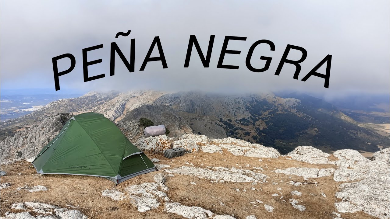 Peña Negra, pernocta en la cumbre. 