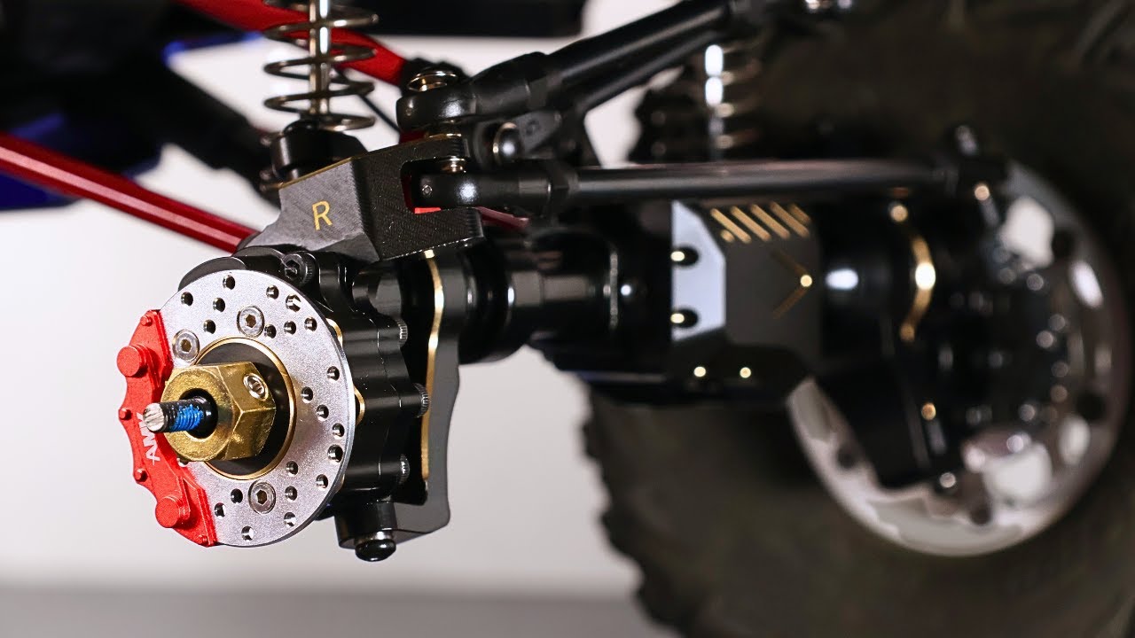Traxxas TRX-4 Brass Upgrade | Complete Axle Disc Brake Kit | Traxxas K5 Blazer