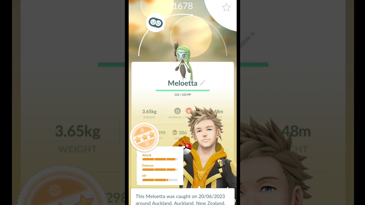 was it worth??  🤔Power-up 😍 MYTHICAL POKEMON Meloetta for Master League In Pokemon Go | #shorts