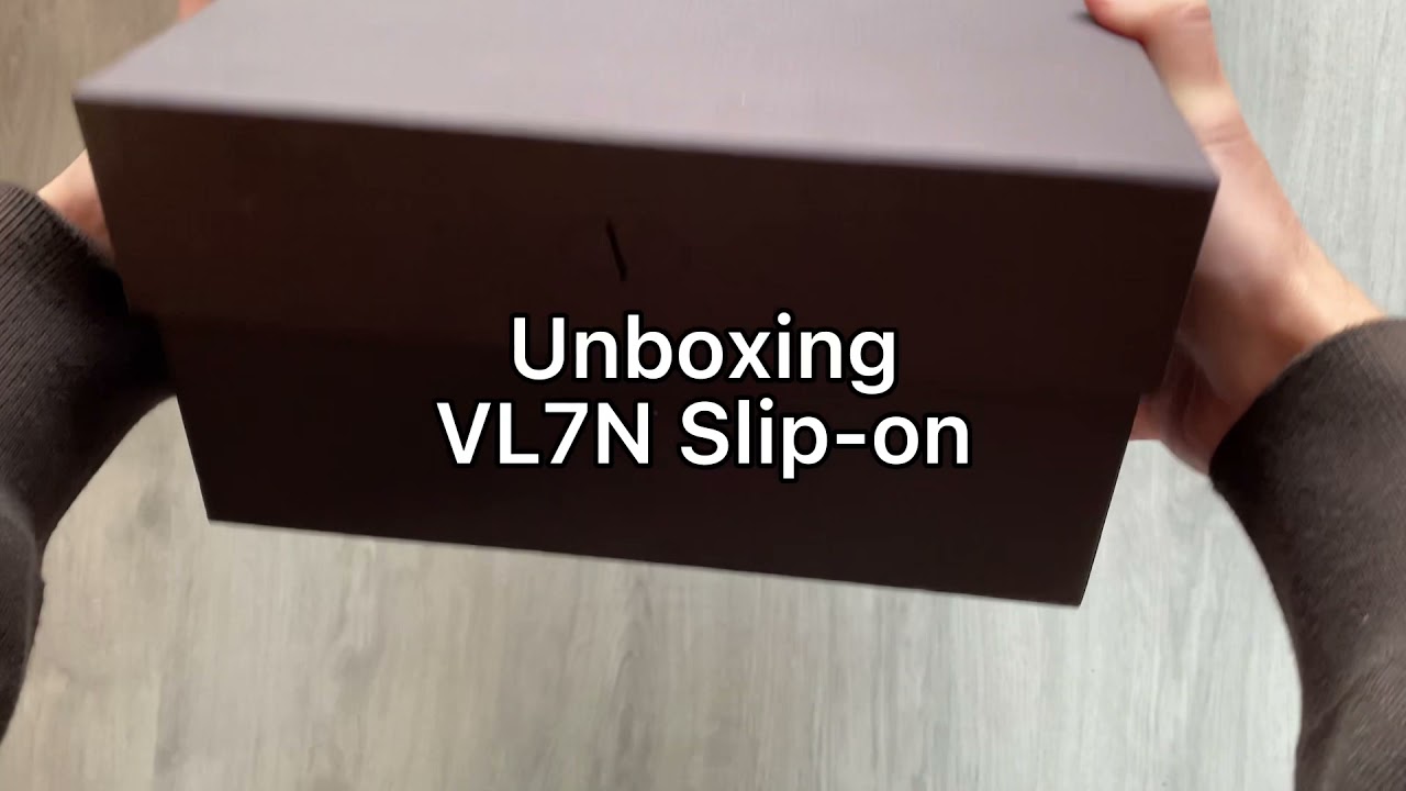 Valentino Garavani VL7N slip-on sneakers unboxing & on feet