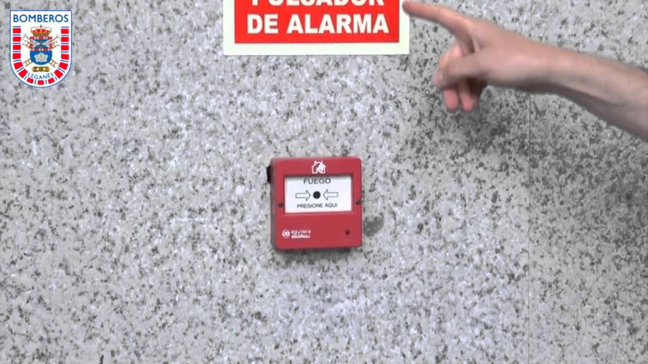 CONSEJOS SOBRE PULSADORES DE INCENDIOS DE BOMBEROS LEGANÉS