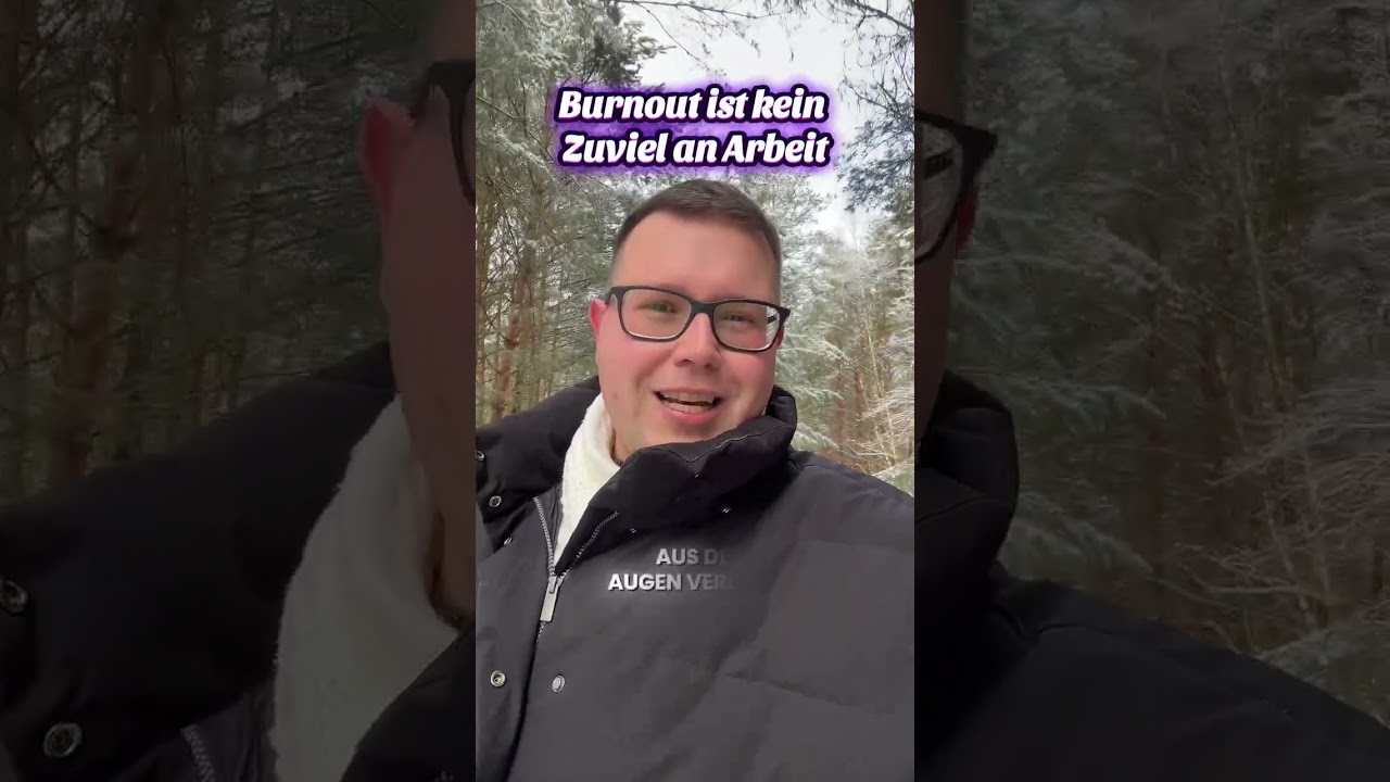 Burnout kommt nicht von zu viel Arbeit. Burnout kommt von zu wenig Sinn.