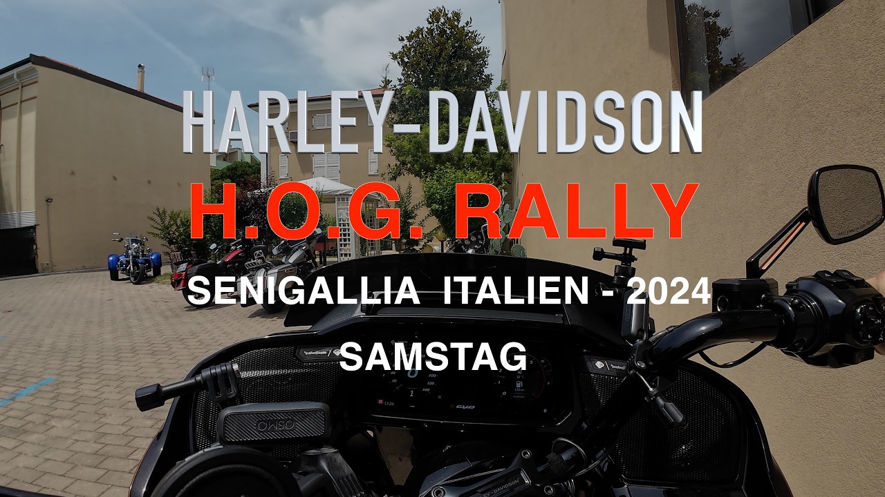 #22   Harley-Davidson Treffen in Senigallia | Motovlog Samstag