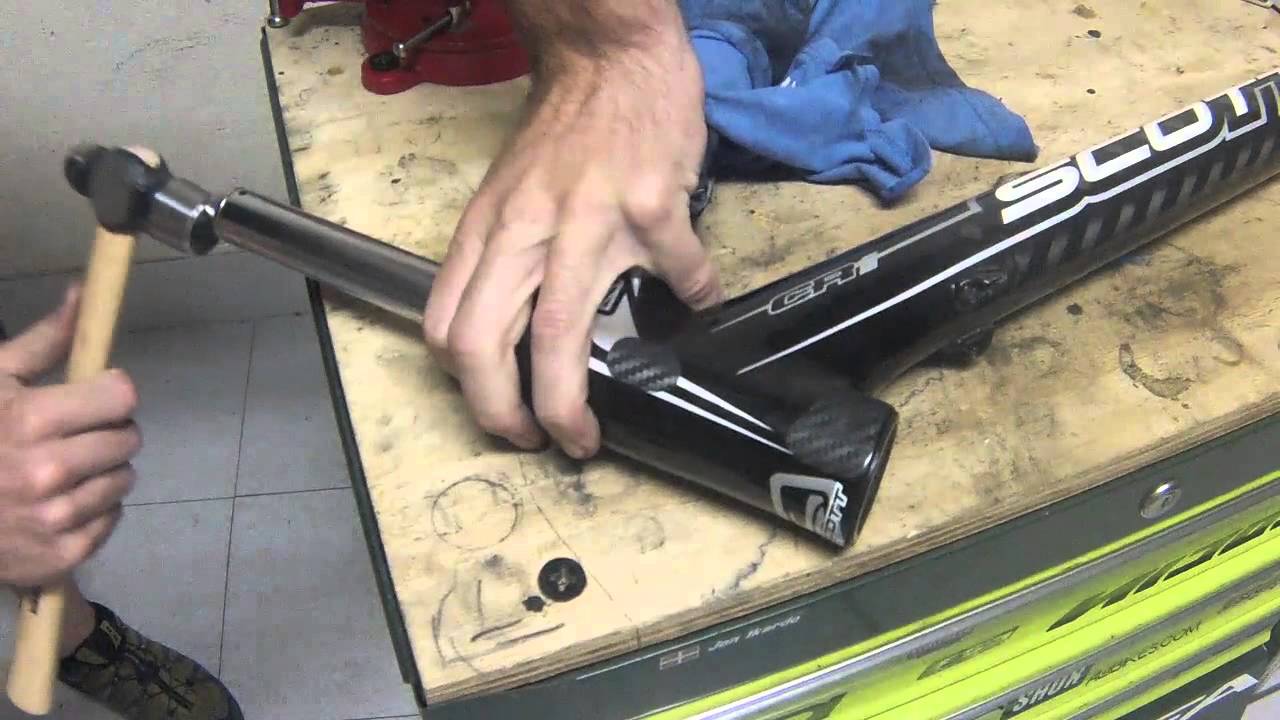 Semi Integrated Headset replacement - Sustitucion de rodamientos direccion