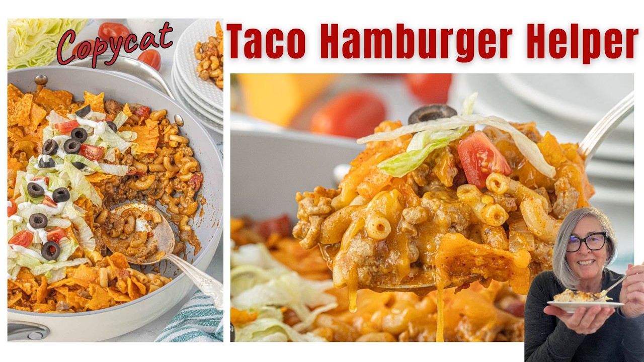 Copycat Taco Hamburger Helper | Easy One-Pan Dinner