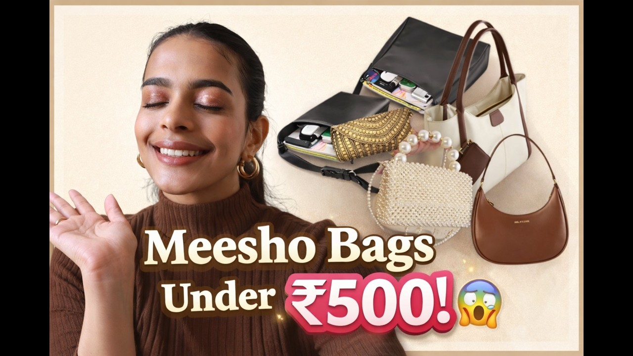 Meesho Bags Under ₹500 😍 Budget Finds That Look Expensive! | Affordable Handbags Haul | Apurva