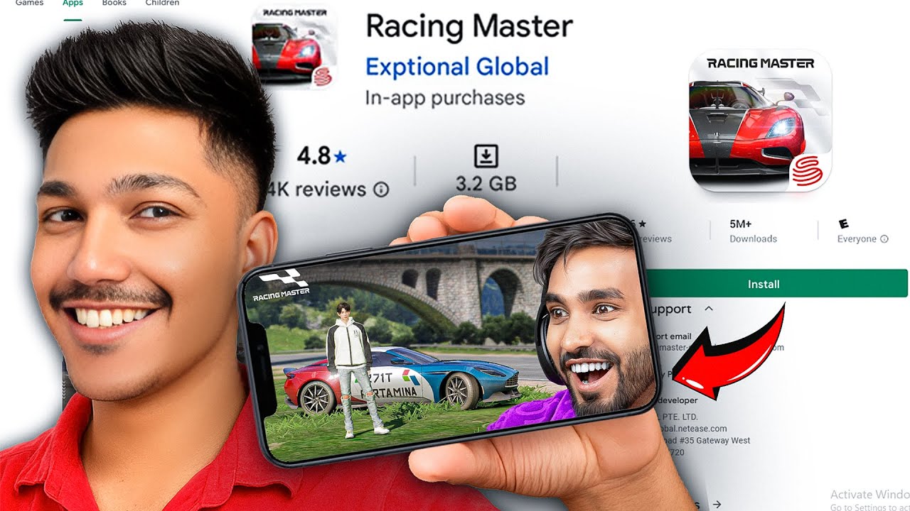 How To Download RACING MASTER In Mobile | Racing Master Download In Android All issue Fixed!