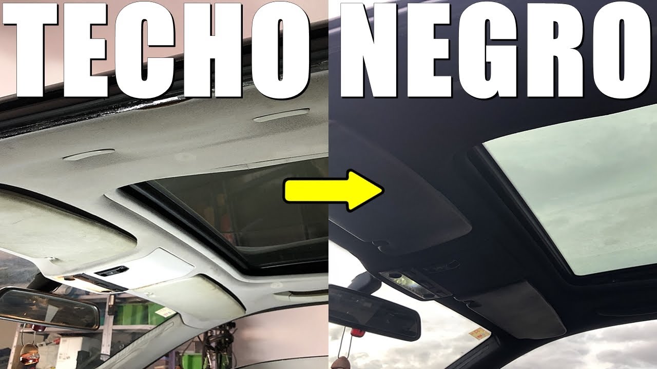 ✂️Tapizar TECHO y tintar PILARES en NEGRO | BMW E46 323CI✅