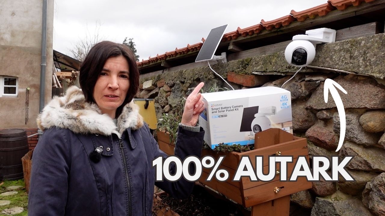 Kein WLAN und Strom im Garten? Die EZVIZ EB8 Pro Security Kamera löst das Problem!