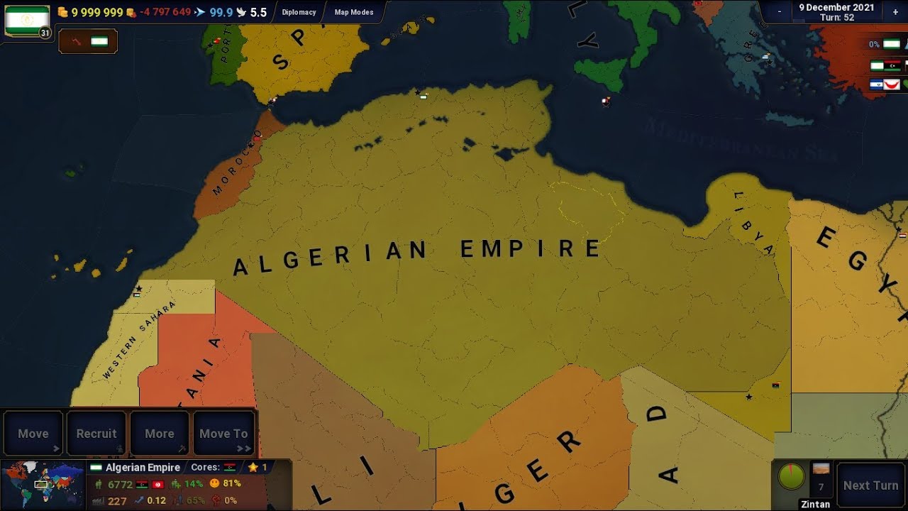 Forming Algerian Empire in Age of civilzations 2