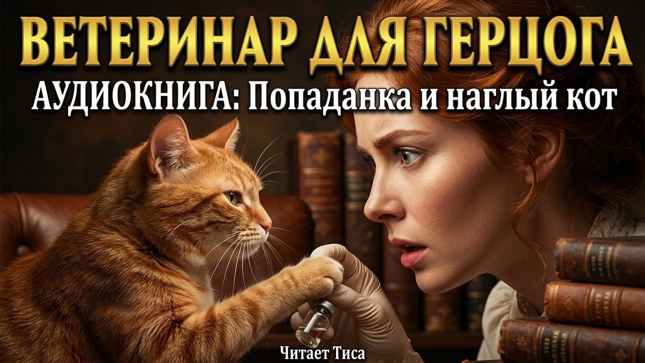 ВЕТЕРИНАР ДЛЯ ГЕРЦОГА. Попаданка и наглый кот (Бытовое фэнтези) Аудиокнига Читает Тиса