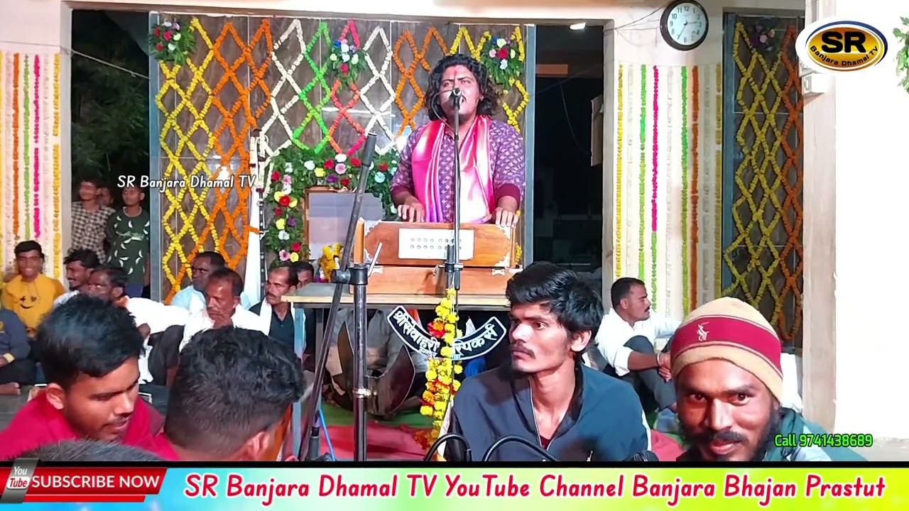 Sunil Chavan Gayak | Banjara Bhajan | Chhota Maruti vs Bharti bai vs Babruvan Chavan |@SRBANJARATV