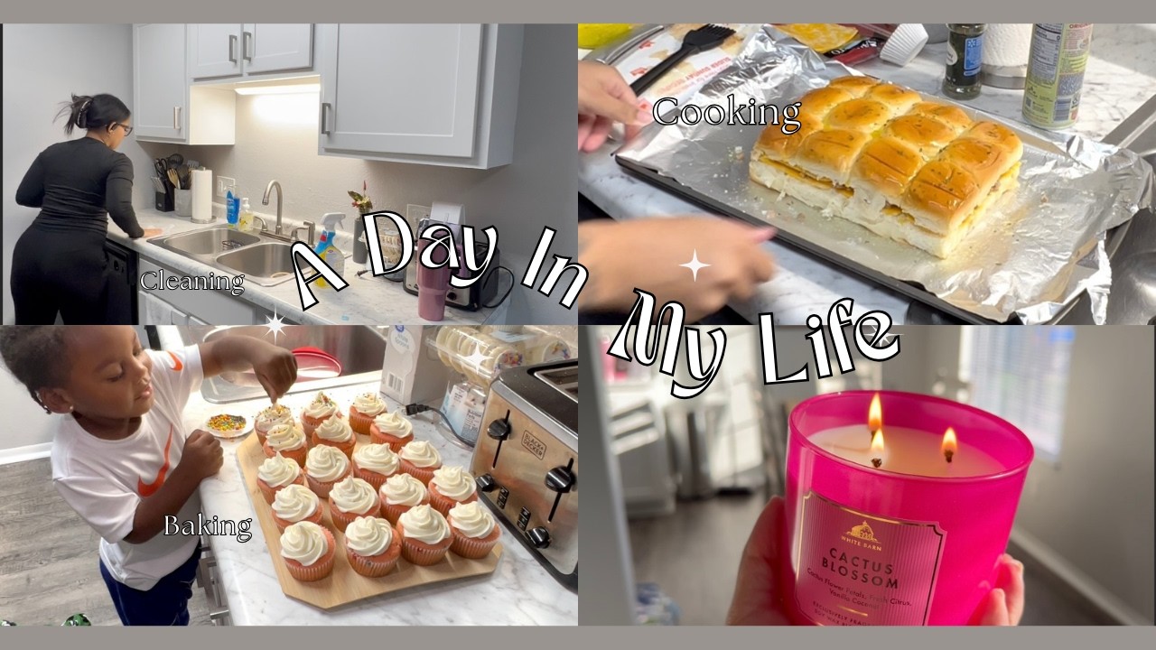 Mom Life Daily Vlog | 16 Weeks Pregnant +  Baking, Cooking, & Cleaning