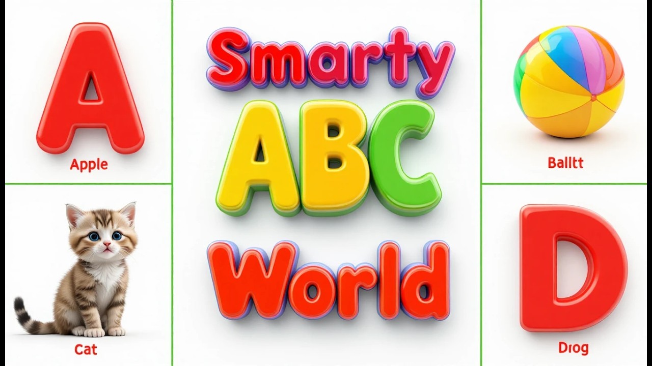 Master the Alphabet with Colors ✨ | ABC Learning Video for Kids