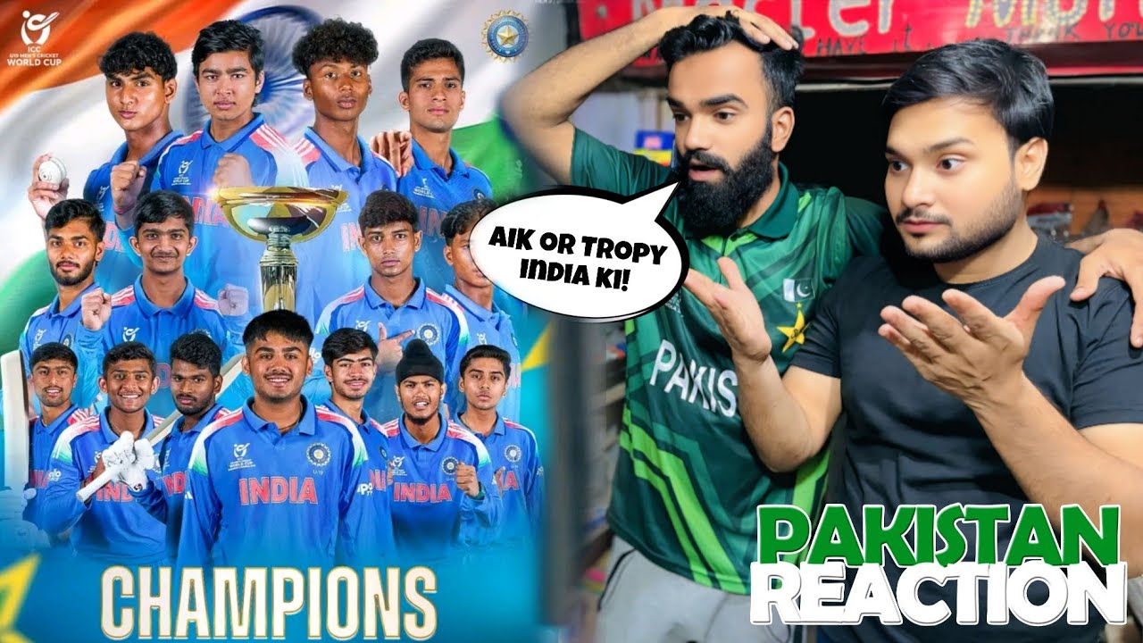 INDIA U19 Won The World Cup 😱 | Pak Public Reaction on Ind vs Eng Final | Youngsters Ki Vynz