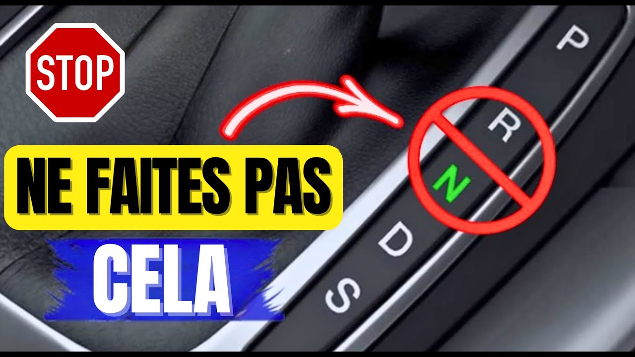 17 ERREURS FATALES qui peuvent détruire votre voiture automatique