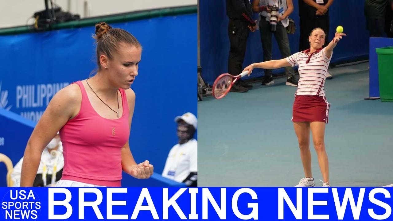 Giant killer Prozorova advances to PH Women's Open semis vs Vekic