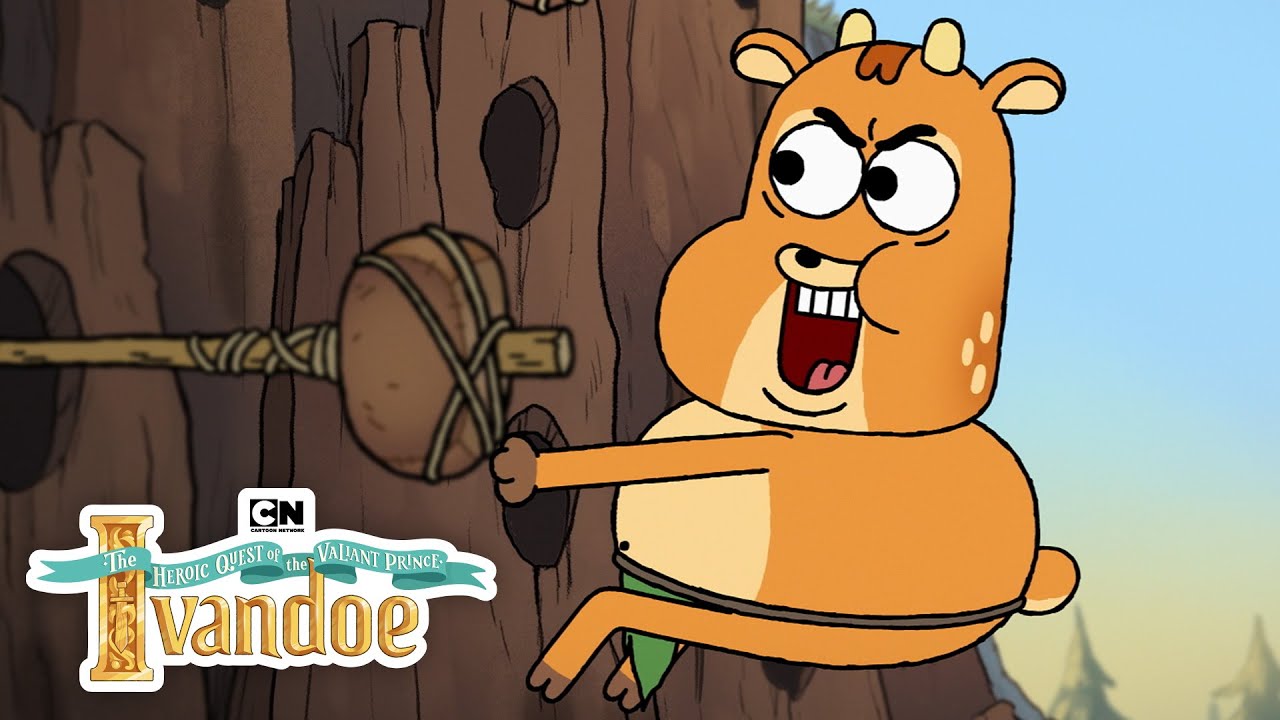 Cupcake Trains Ivandoe 💪 | The Heroic Quest of the Valiant Prince Ivandoe | Cartoon Network