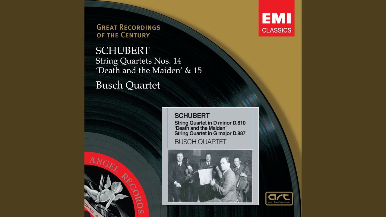 String Quartet No. 14 in D Minor, D. 810 "Death and the Maiden": II. Andante con moto