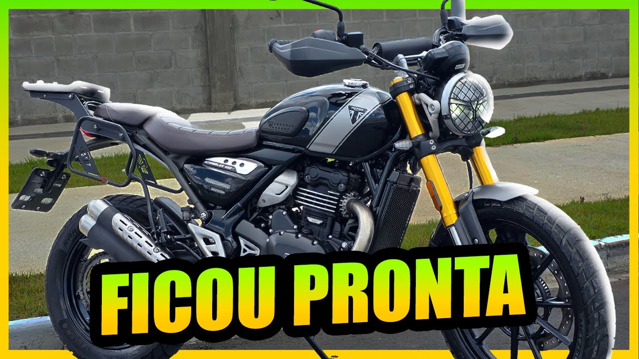 MAIS 3 TRIUMPH CHEGANDO NA LOJA *SCRAMBLER 400, SCRAMBLER 1200 E BONNEVILLE*