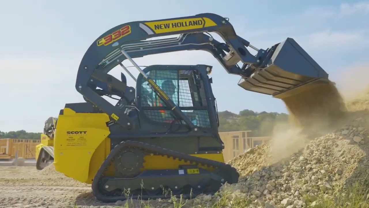C 332 New Holland Construction solutions at Curtis