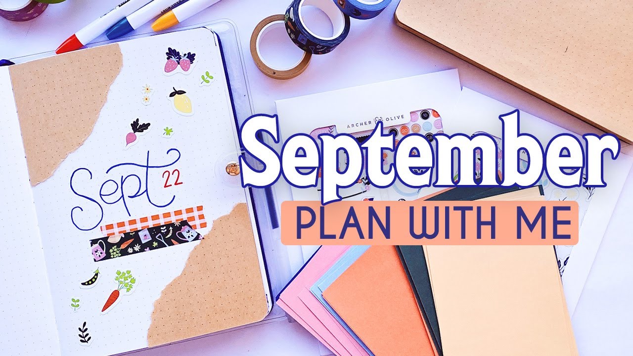 Plan With Me: September 2022 Bullet Journal Setup