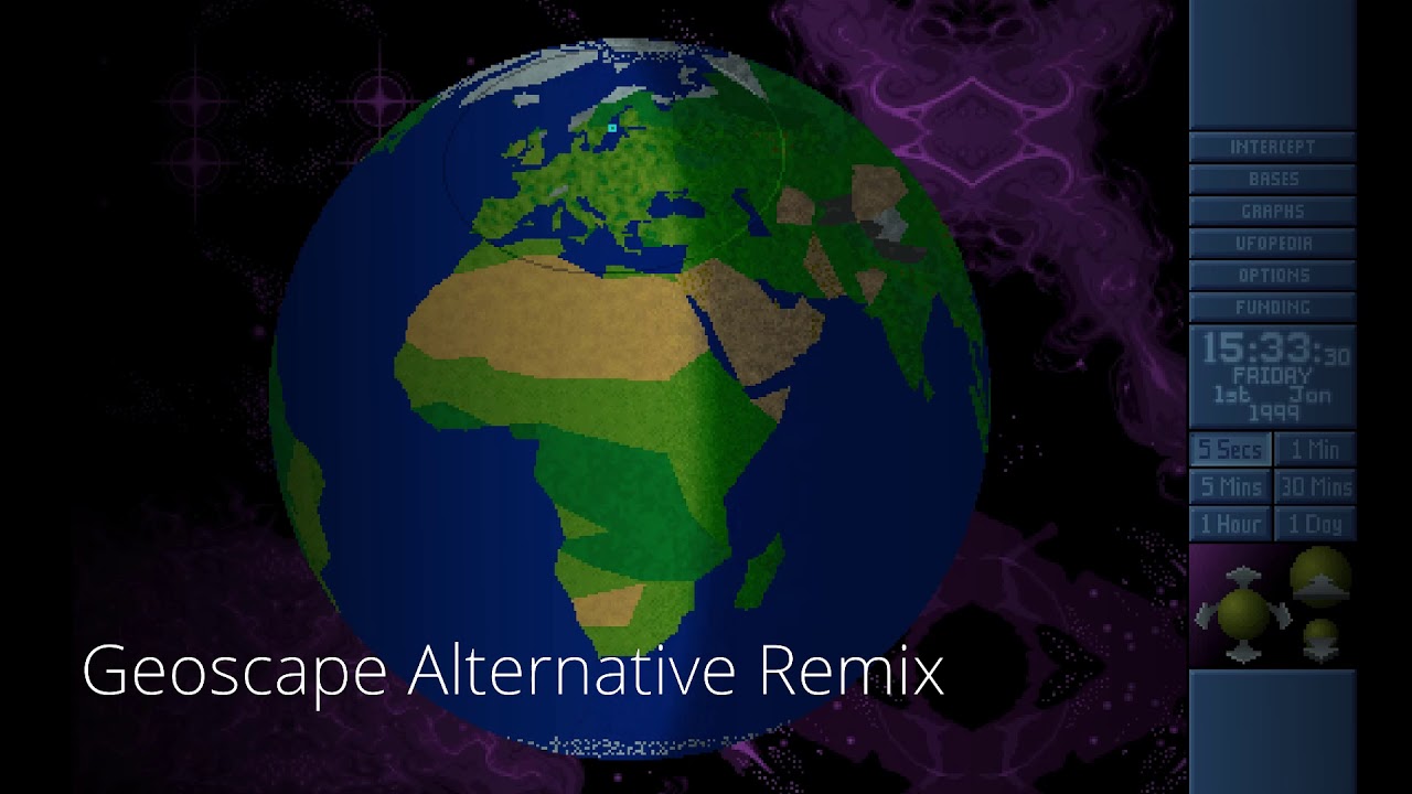 X-Com UFO Defense : Geoscape Remix