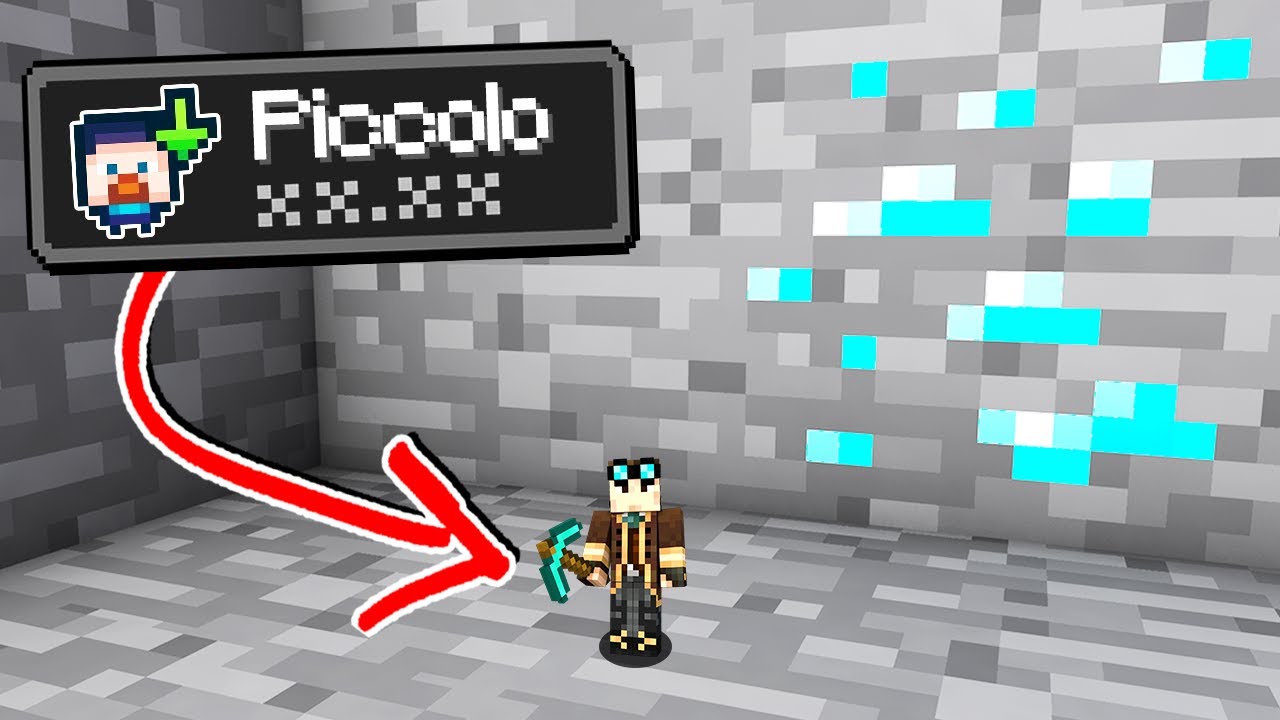 MINECRAFT MA DIVENTO PIÙ PICCOLO A OGNI LIVELLO!!