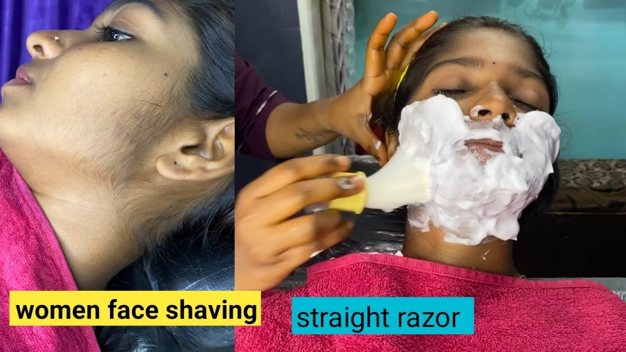 best shaving gel for sensitive skin | women face shaving by straight razor